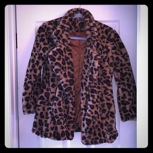 Leopard coat